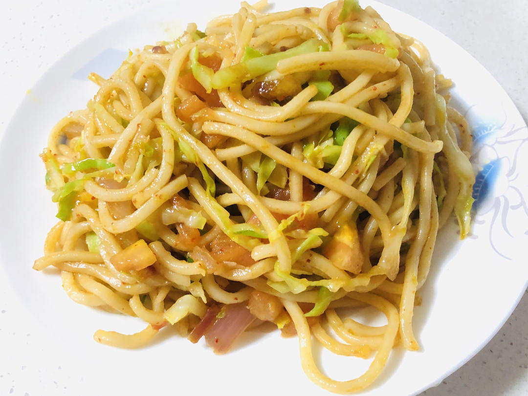 简餐-鸡蛋炒面
