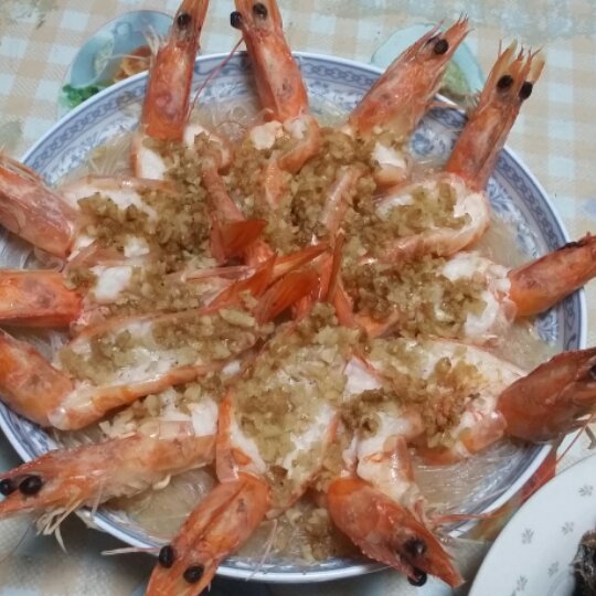 蒜蓉粉丝蒸虾
