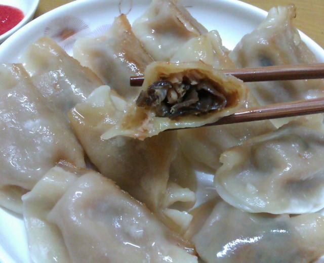 自制电饭锅版煎饺