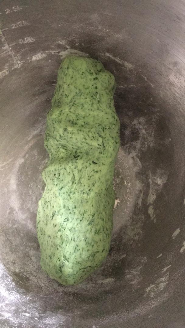 咸蛋黄肉松青团（艾糍）