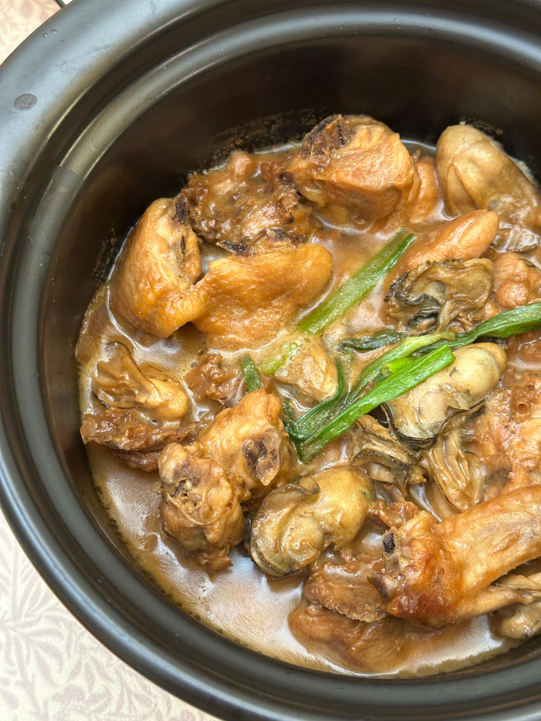 生蚝鸡煲(经典粤菜)