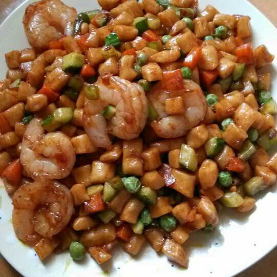 富贵竹-2做的炒疙瘩