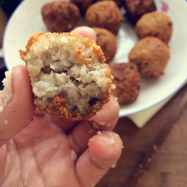 外公的炸藕圆（炸藕丸子）