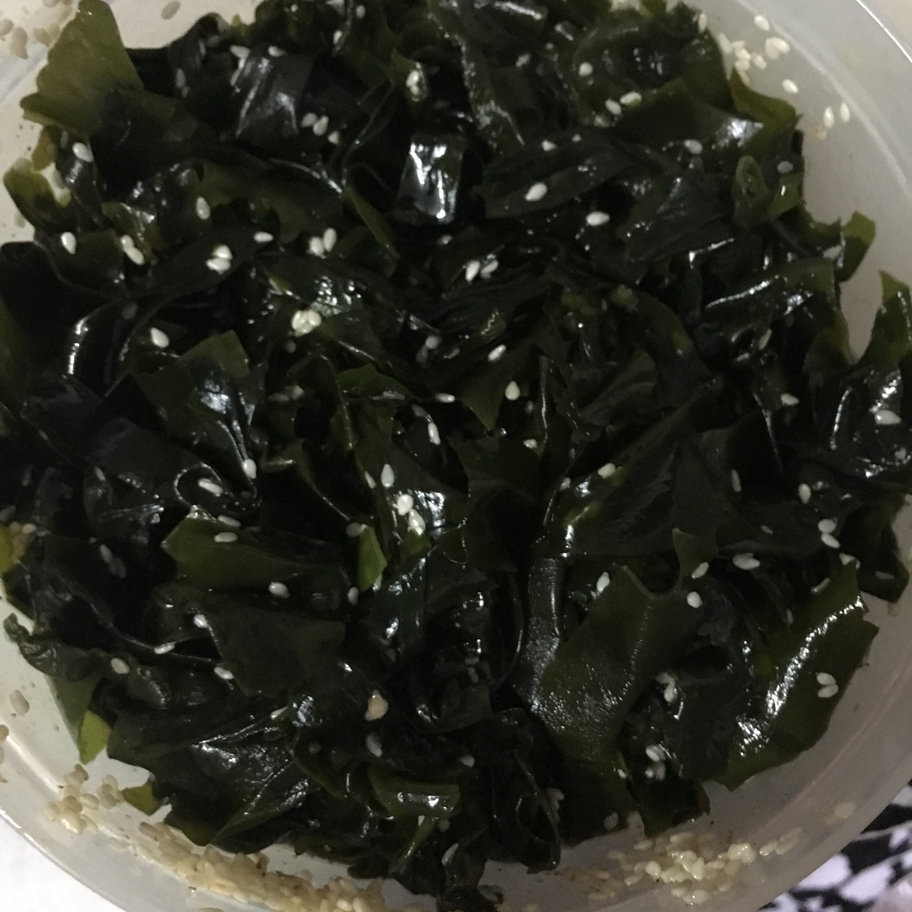凉拌裙带菜