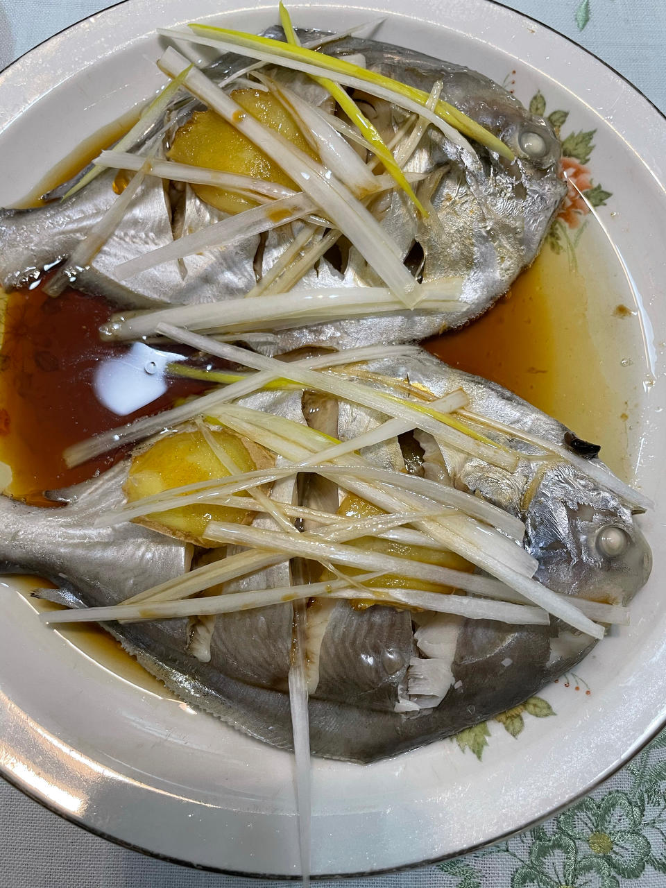 清蒸鲳鱼