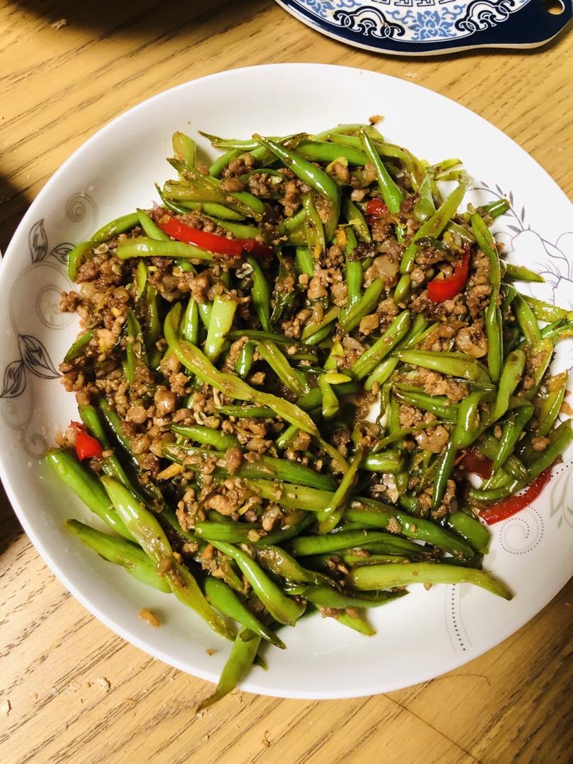 小炒四季豆