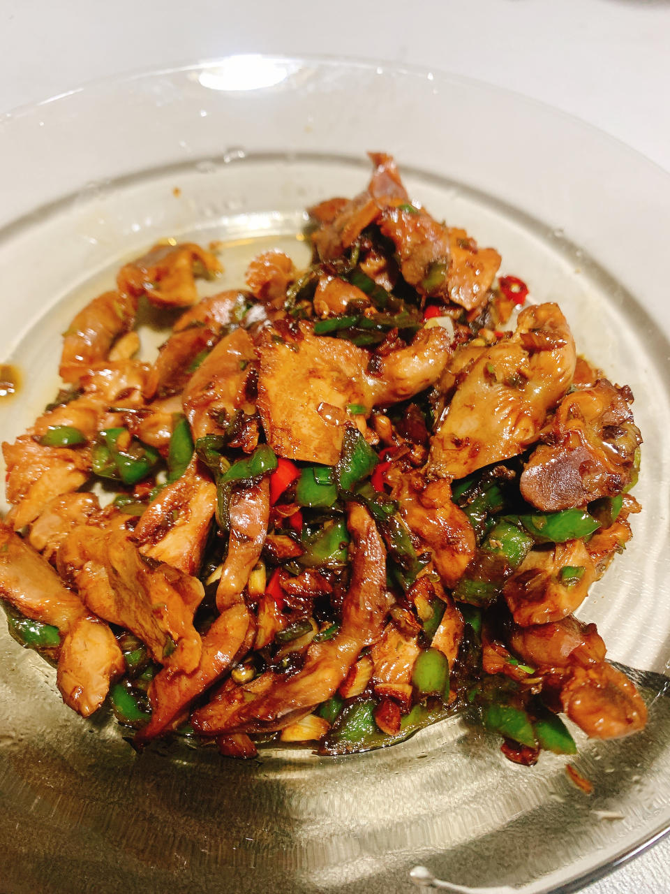 爆炒鸡胗