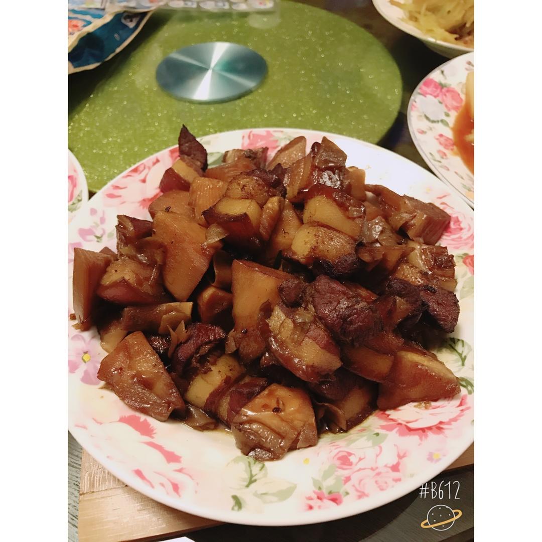 竹笋烧肉