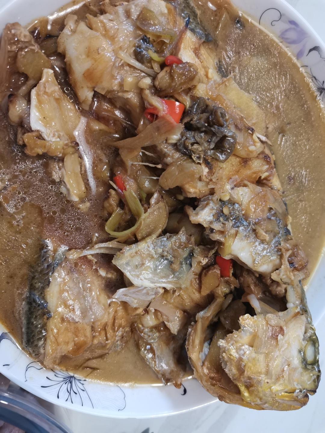 私房红烧黄花鱼，边吃边想念~