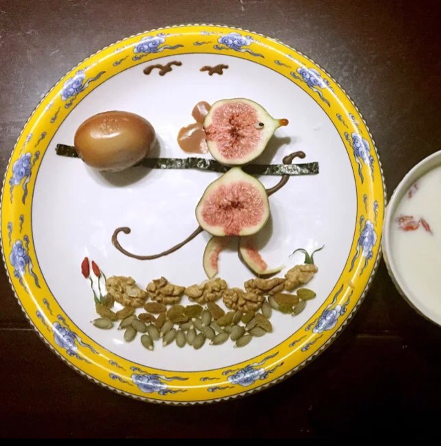 无花果趣味拼盘