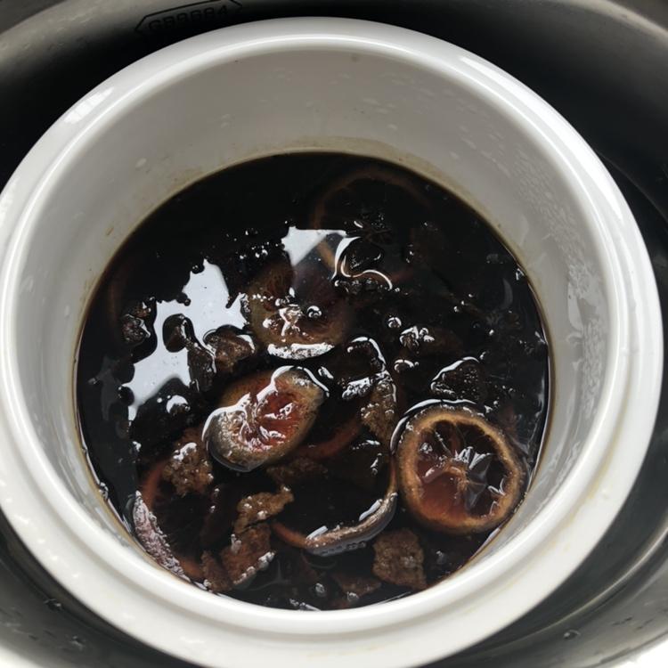 陈皮冰糖炖柠檬
