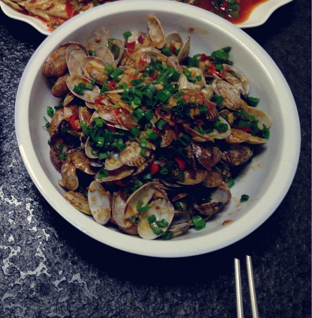爆炒花甲