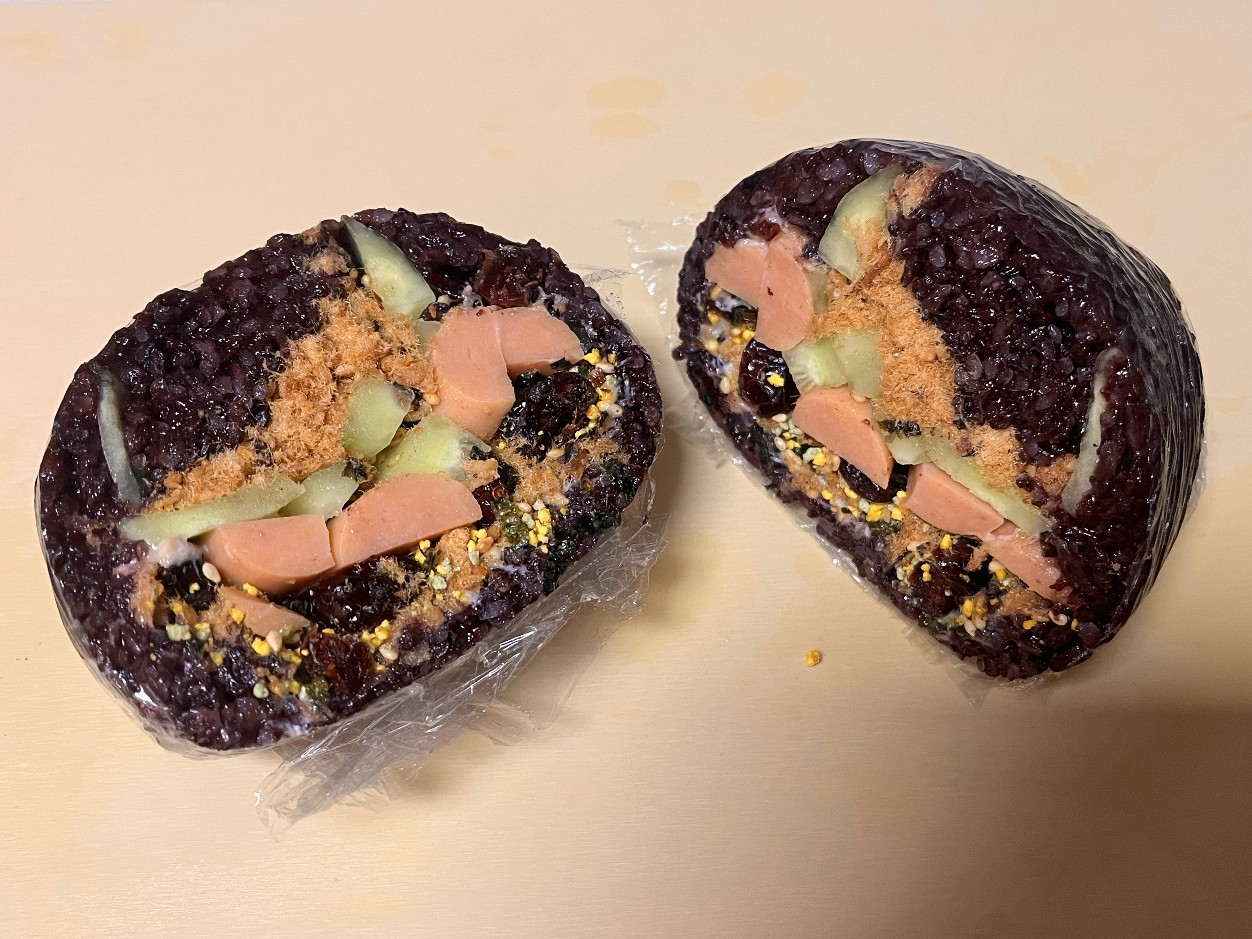 好吃🉐️感动😹的【紫米饭团】，看图秒会❗️
