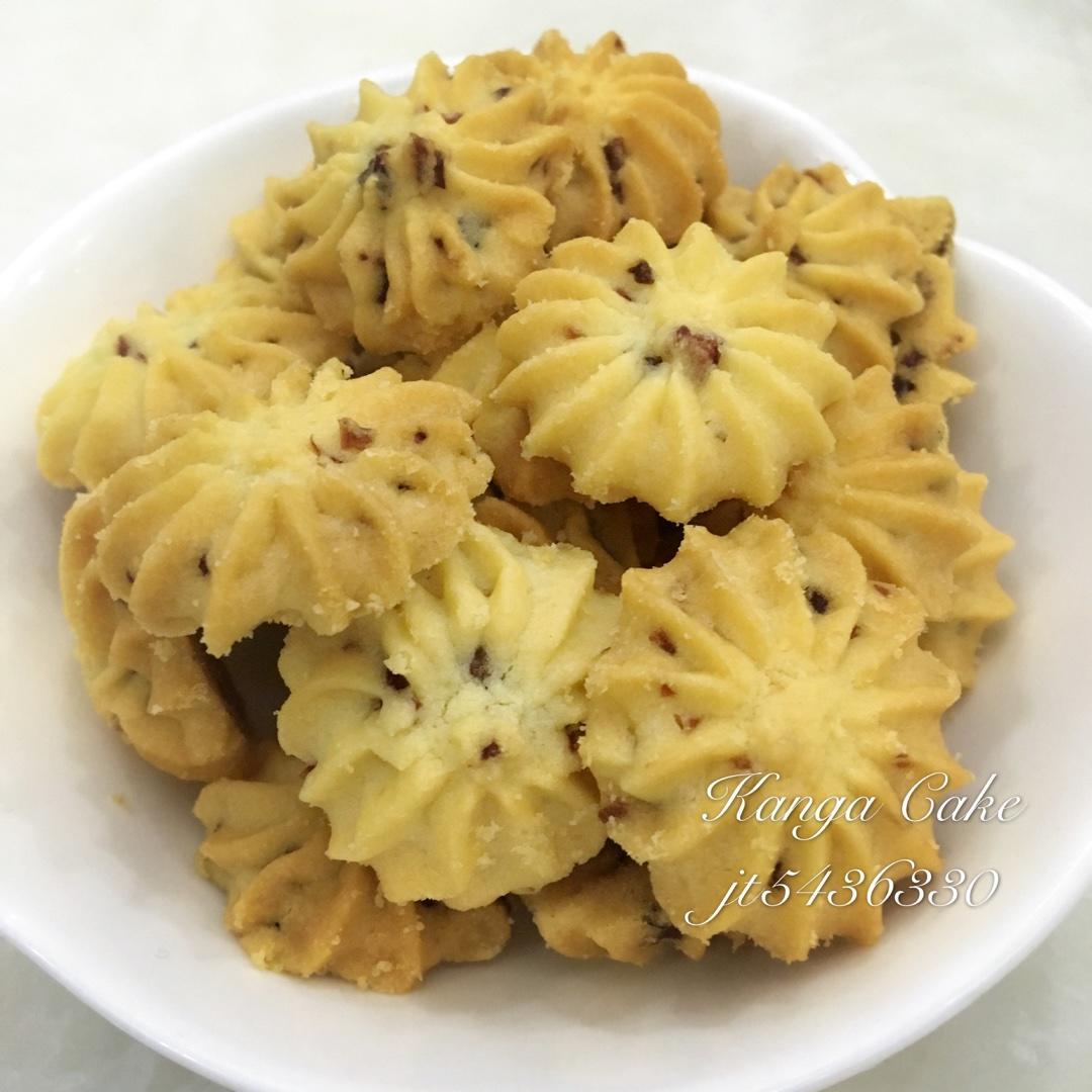 蔓越莓曲奇 挤花版 超级酥 的做法步骤图 七月蜜蜜 下厨房