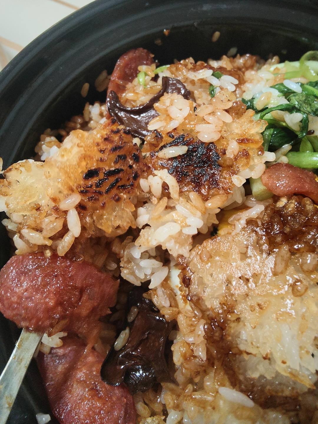 砂锅煲仔饭(出锅巴)