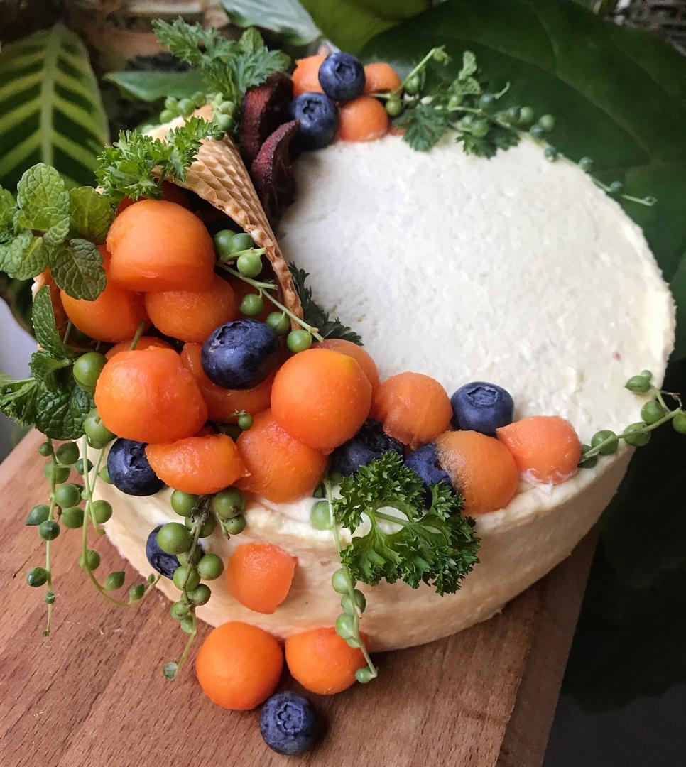 榴莲鲜奶油蛋糕