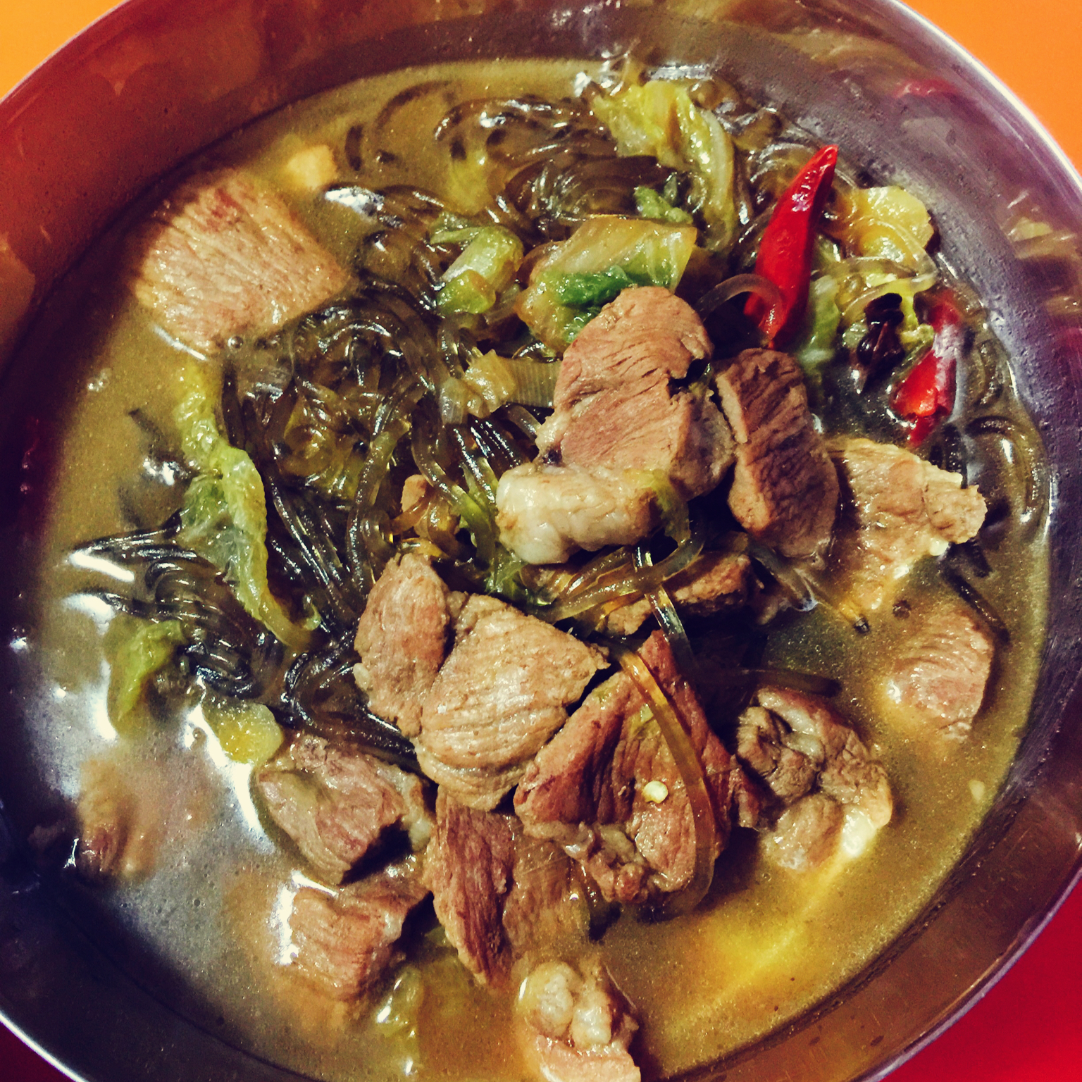 白菜炖粉条