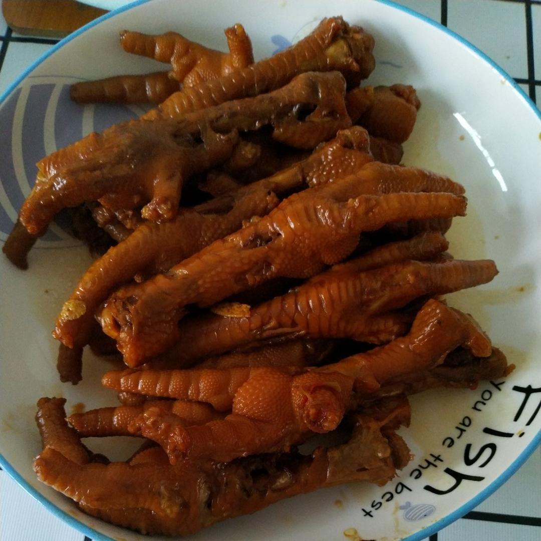 香辣卤鸡爪