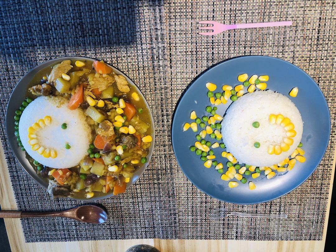 Mr董的招牌咖喱牛肉饭