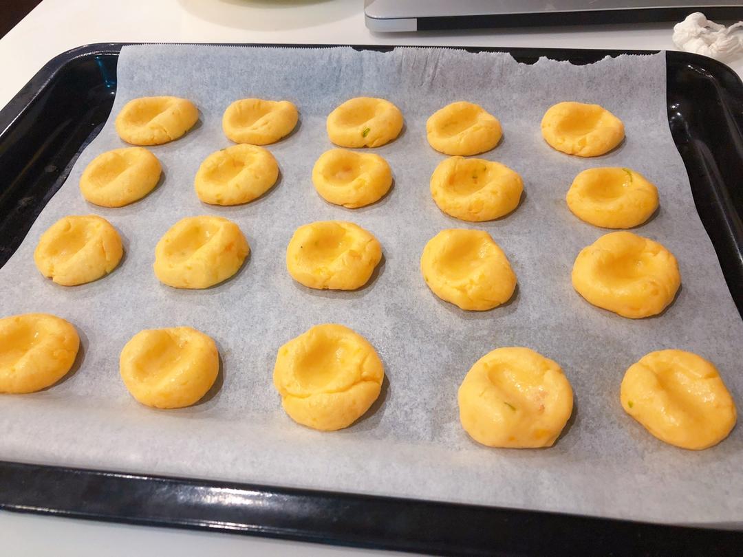 葱油咸蛋黄曲奇（面包机版）