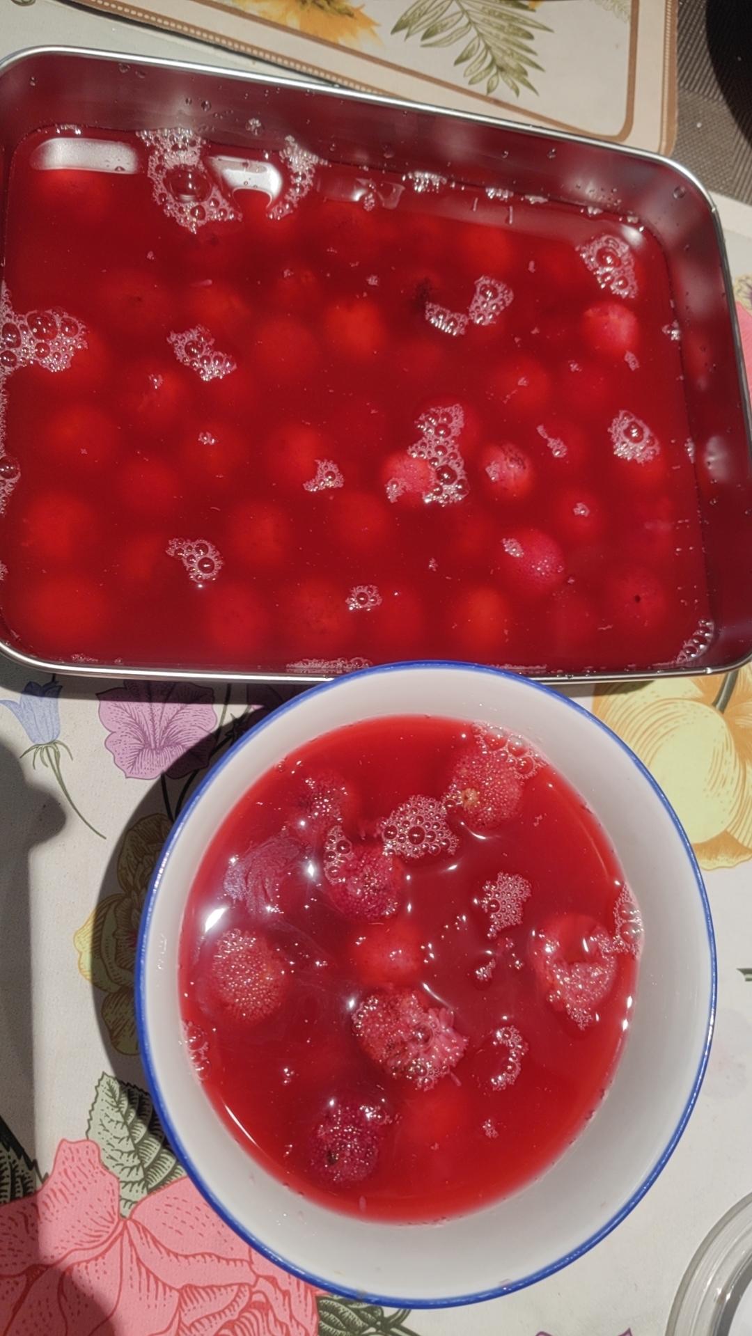 冰爽冰爽的冰点杨梅！