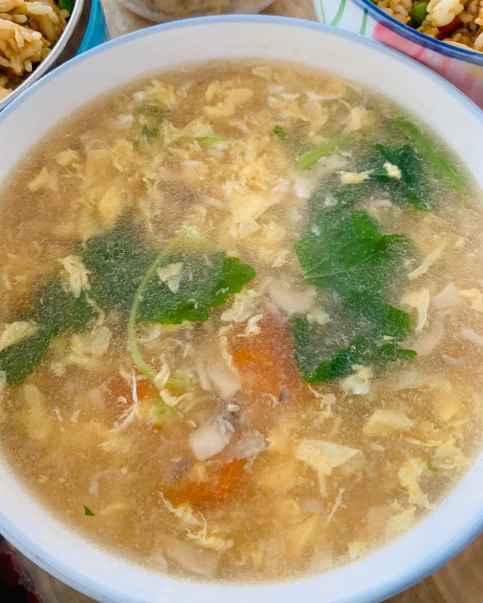 5分钟喝到的蘑菇蛋花羹