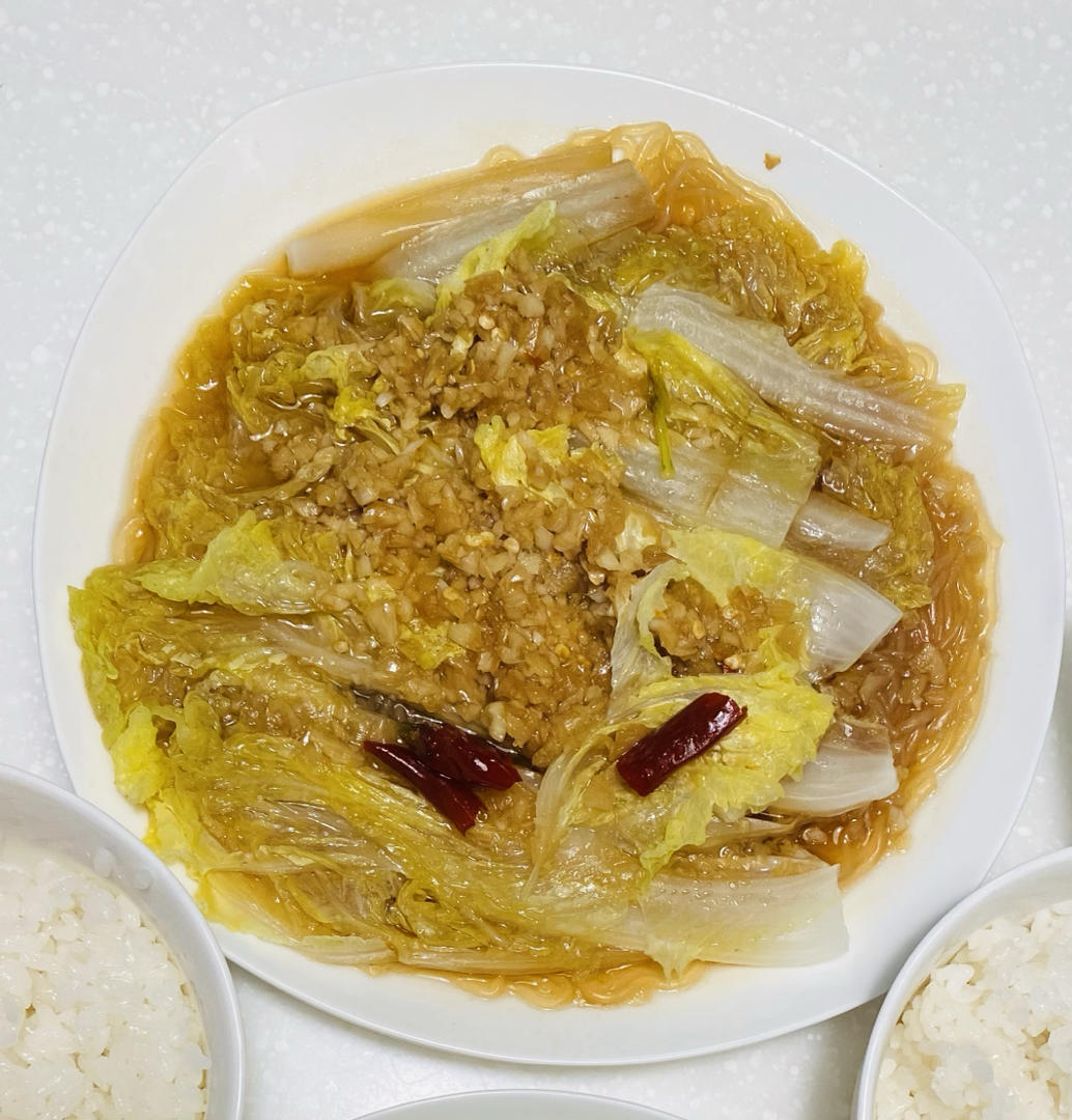 蒜蓉粉丝娃娃菜