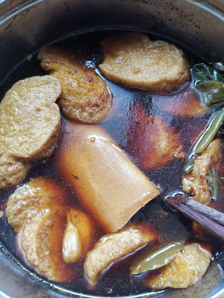 五香卤素鸡