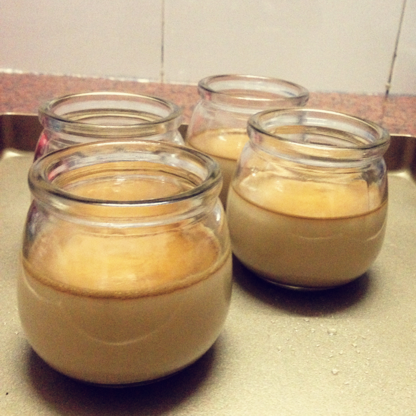 水珠做的奶茶布丁