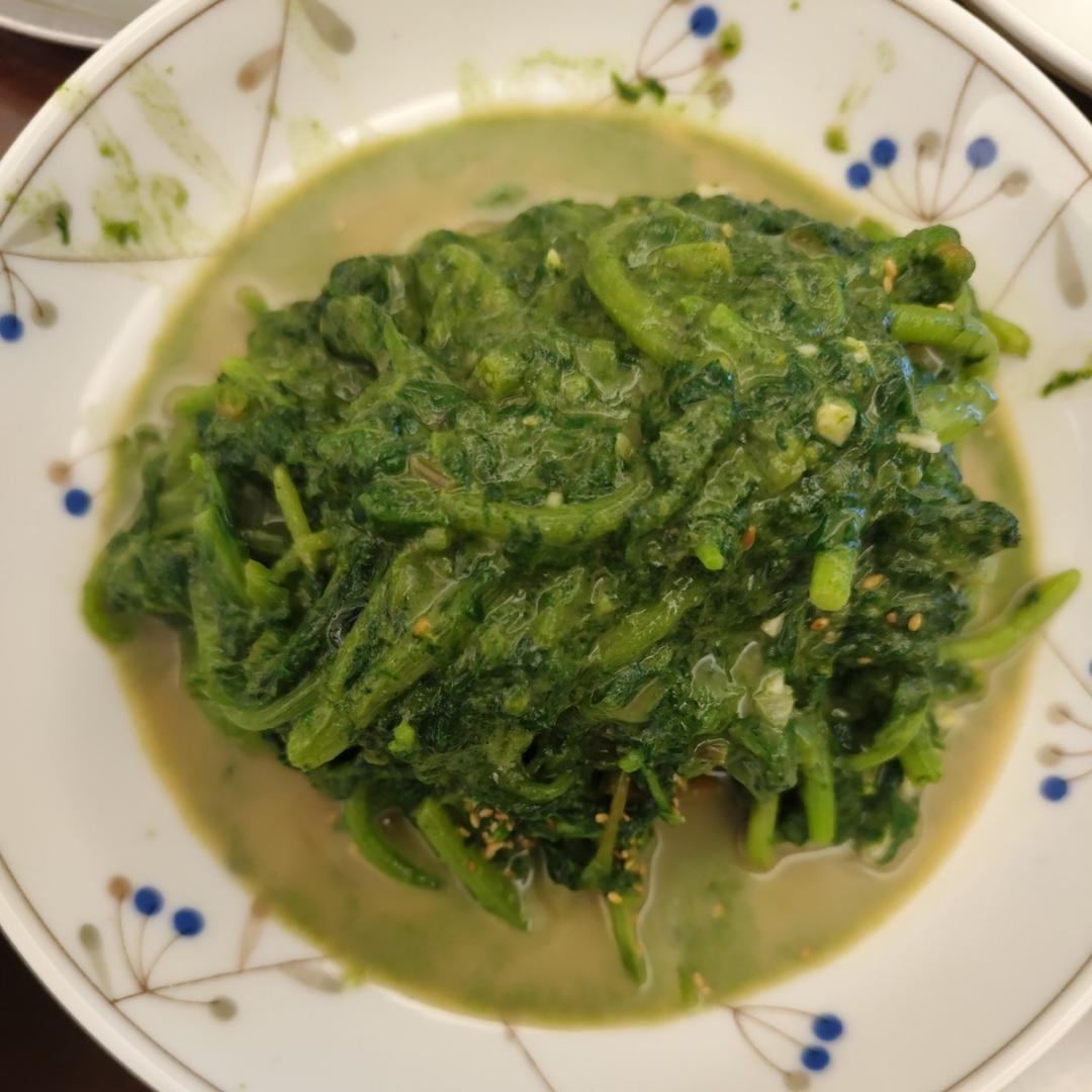 麻酱茼蒿