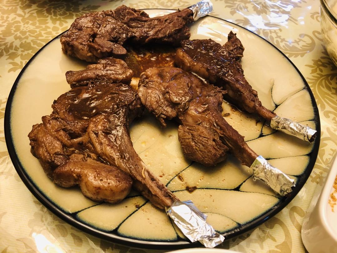 香煎羊排