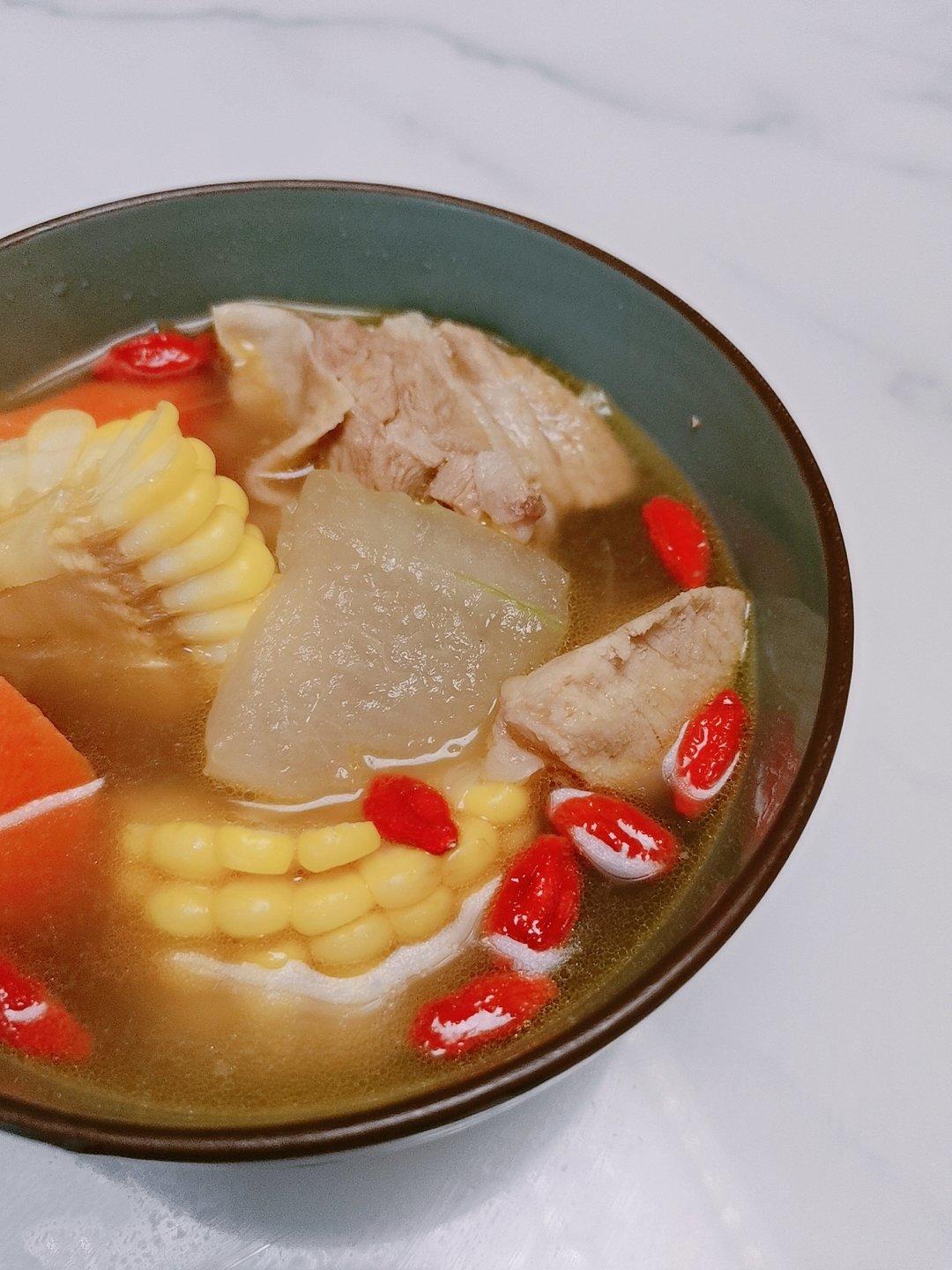 冬瓜玉米排骨汤