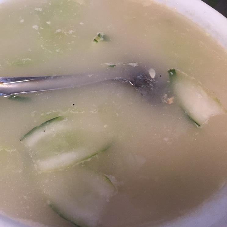 黄瓜皮蛋汤