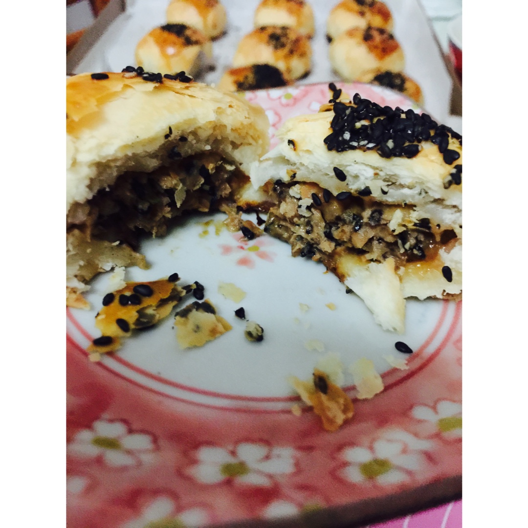 泳式鲜肉榨菜月饼