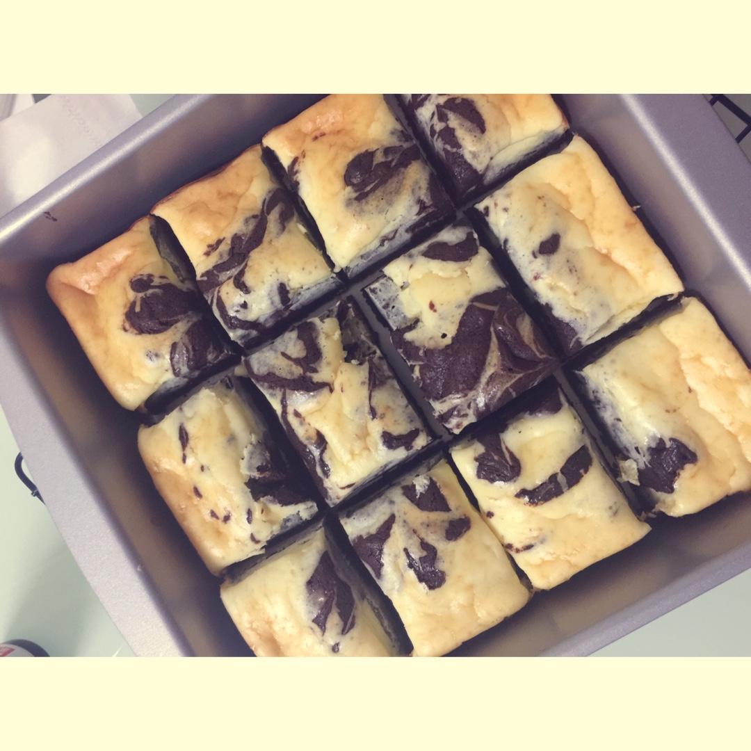 芝士布朗尼蛋糕 Cream Cheese Brownie