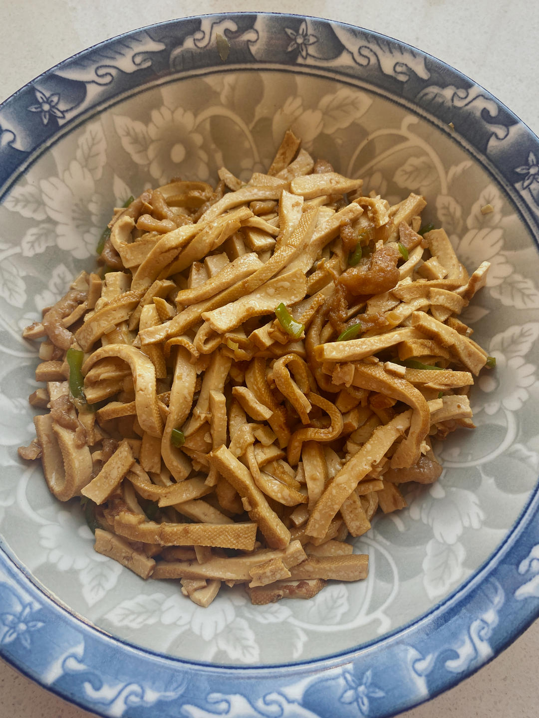 青椒肉丝炒香干