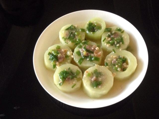 青（黄）（苦）瓜酿肉的做法