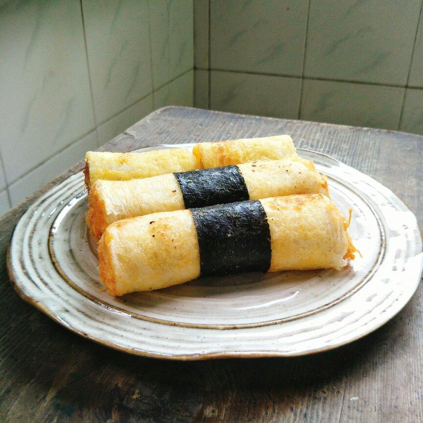 海苔肉松土司卷