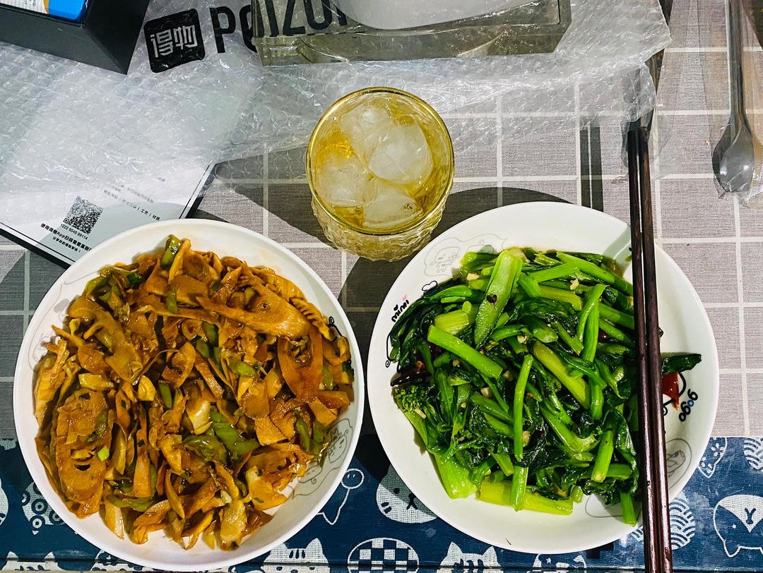 清炒菜苔