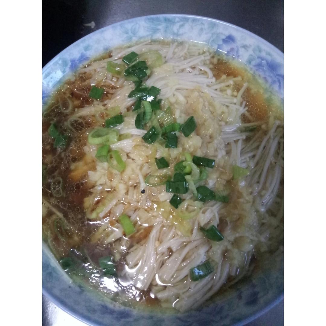 蒜蓉蒸金针菇