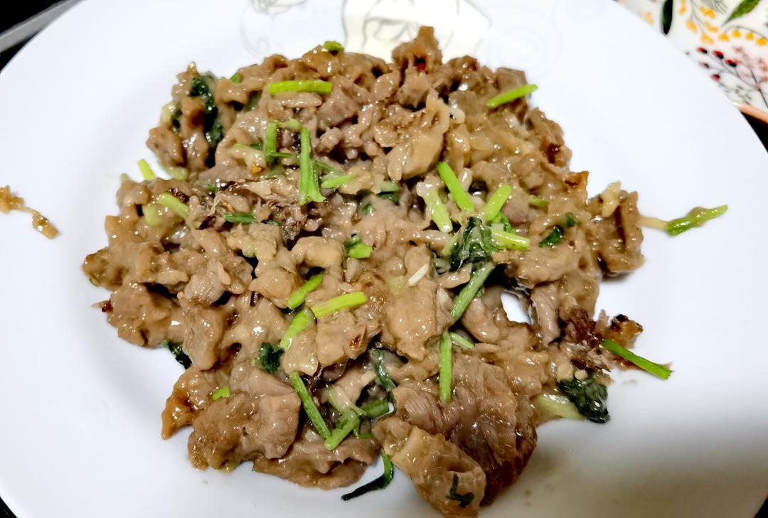 小炒牛肉