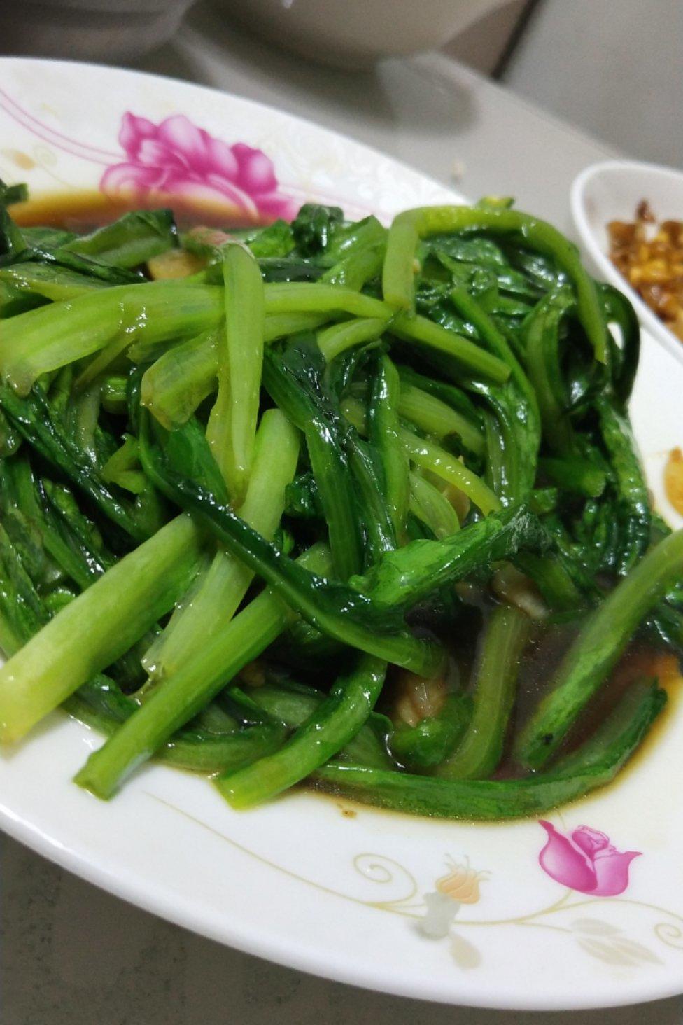 蒜蓉油麦菜（蚝油）