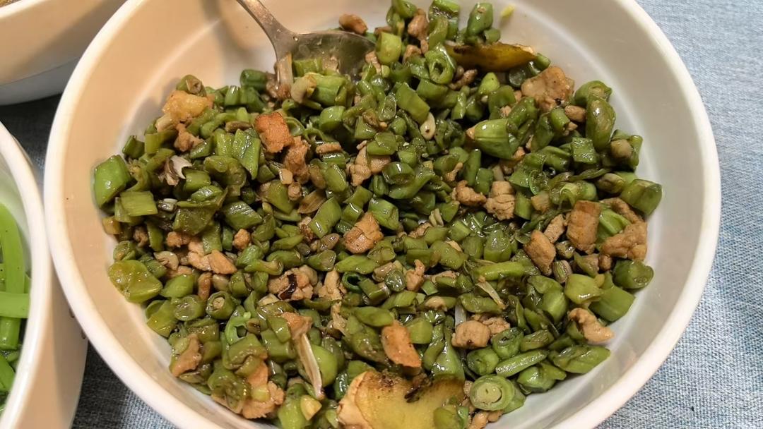补钙神器——豆角炒肉！超下饭