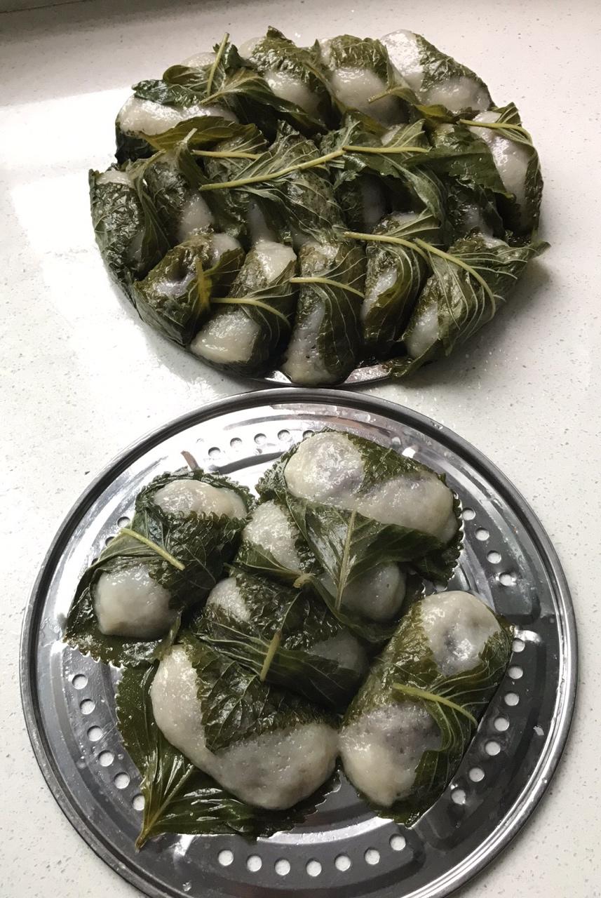 喜美食爱研究做的苏叶干粮
