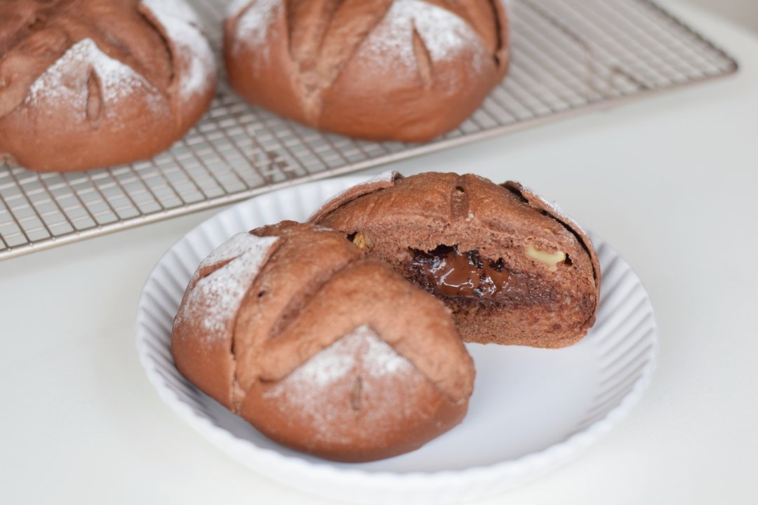 巧克力花蕾面包｜🍫好吃到犯规，你确定不试试？
