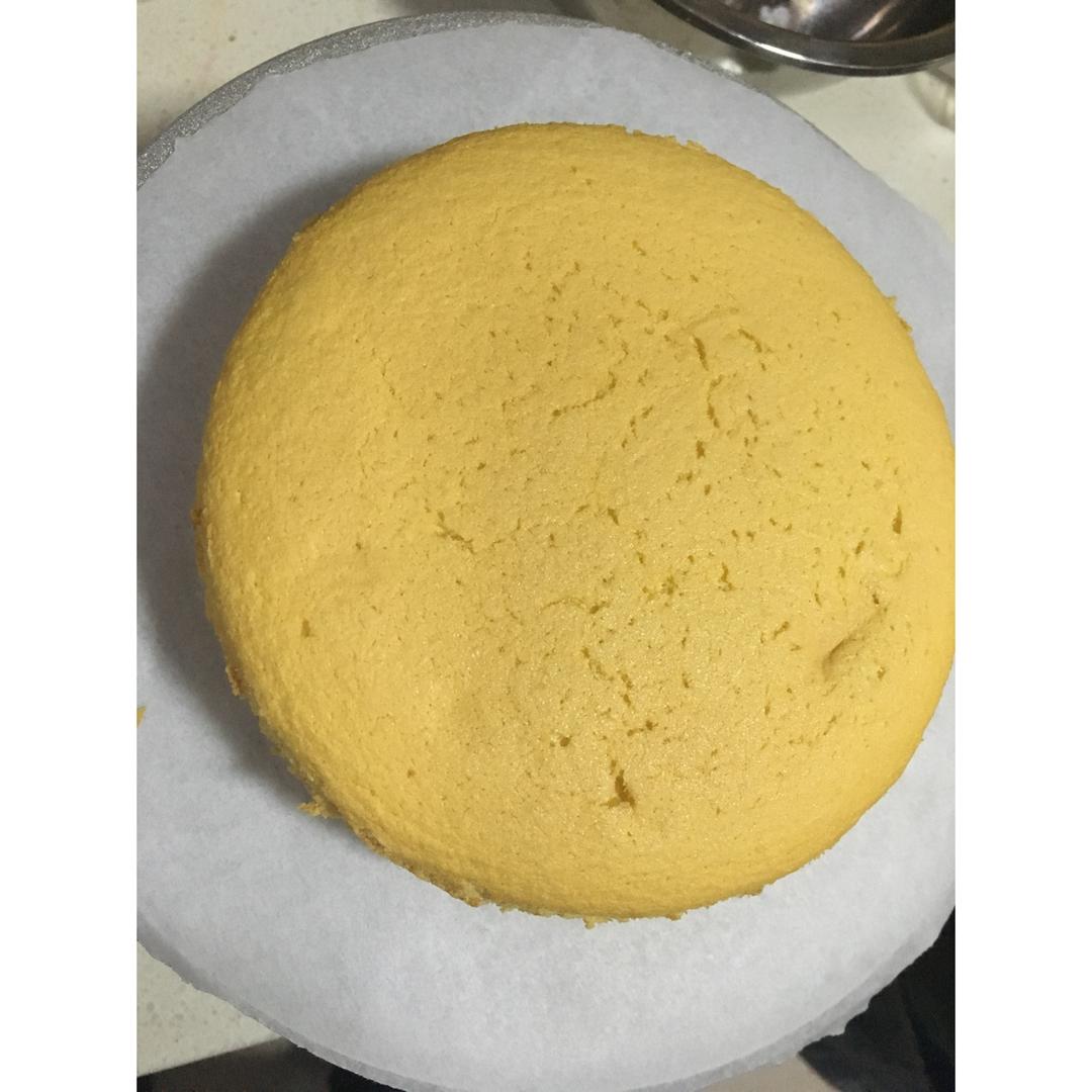 6寸戚风蛋糕（2蛋）