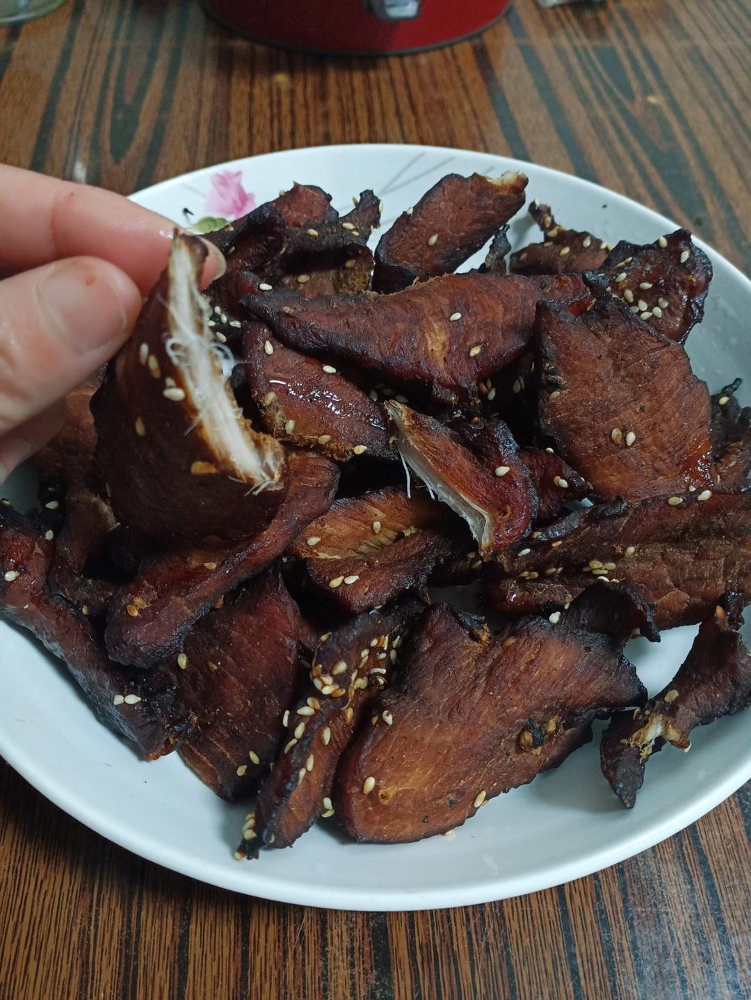 越吃越上瘾的香辣猪肉干