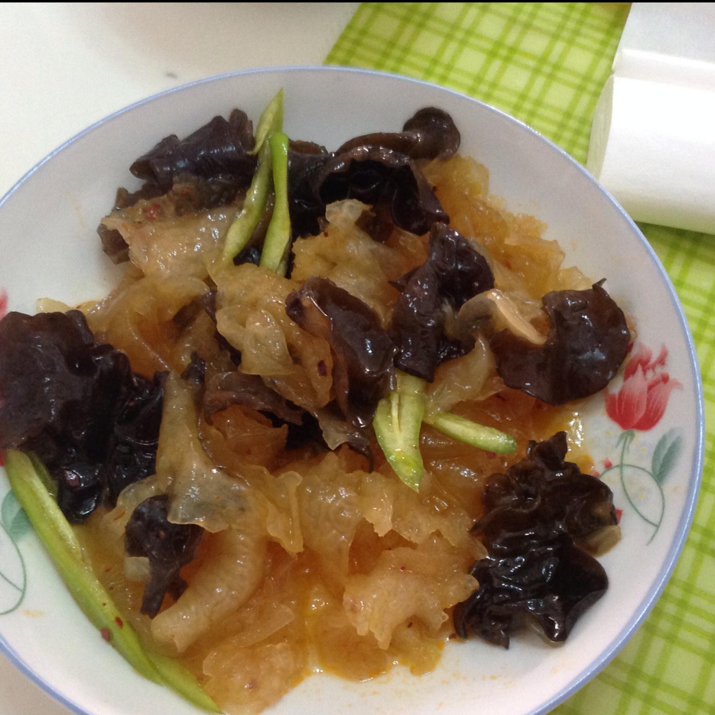 凉拌双耳