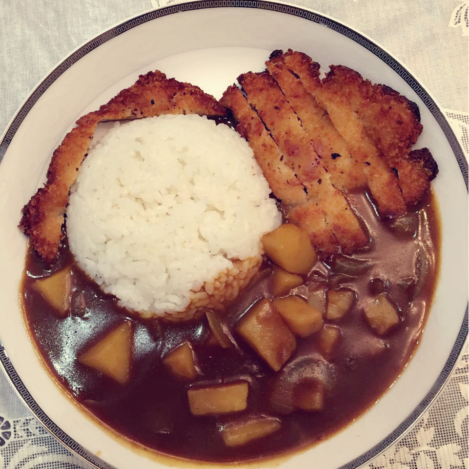 咖喱猪扒饭