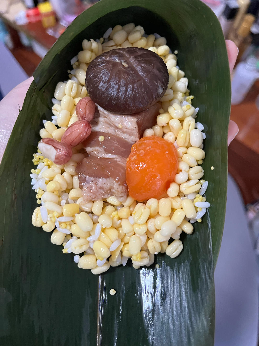 黄米鲜肉粽（不腻！！！）的做法